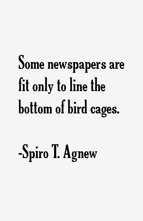 Spiro T. Agnew Quotes