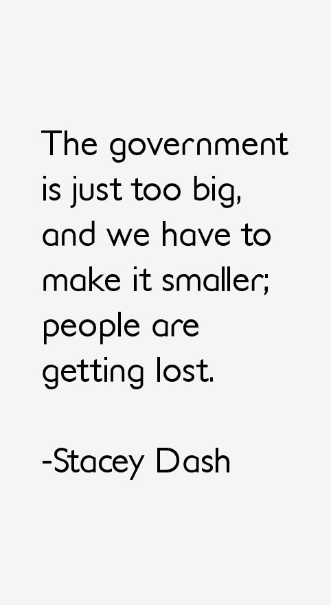 Stacey Dash Quotes