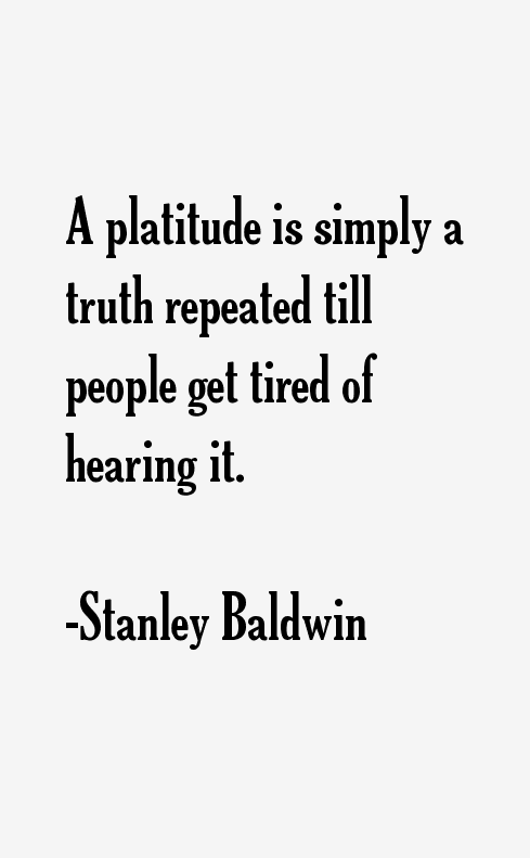 Stanley Baldwin Quotes