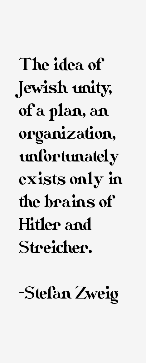 Stefan Zweig Quotes
