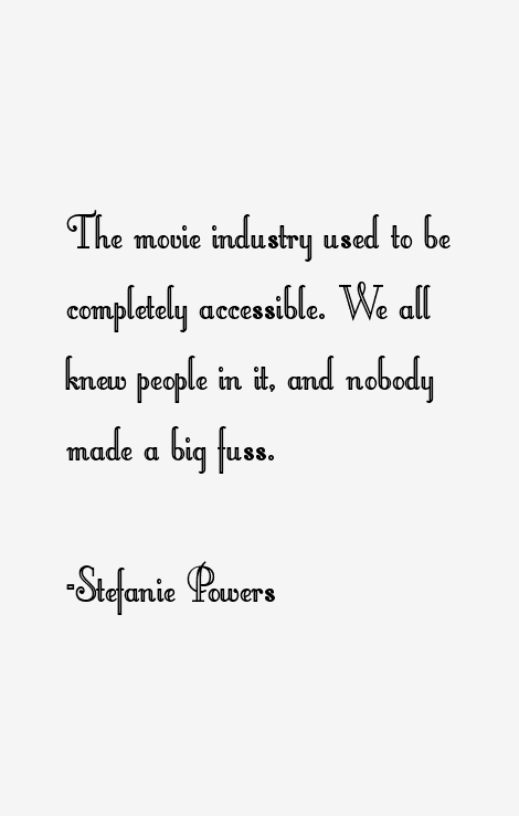 Stefanie Powers Quotes