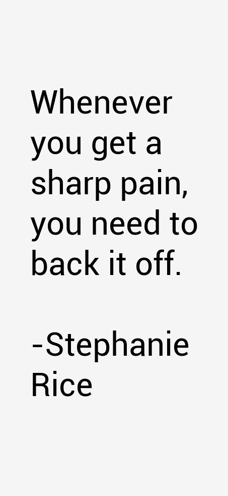 Stephanie Rice Quotes