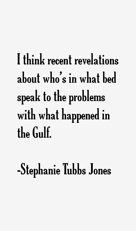 Stephanie Tubbs Jones Quotes