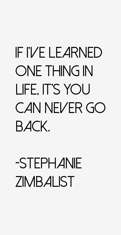Stephanie Zimbalist Quotes