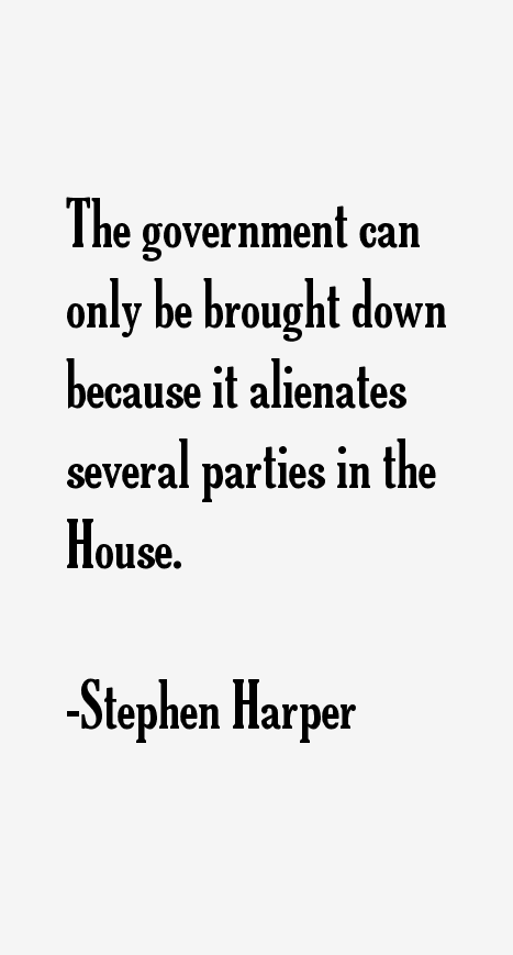 Stephen Harper Quotes