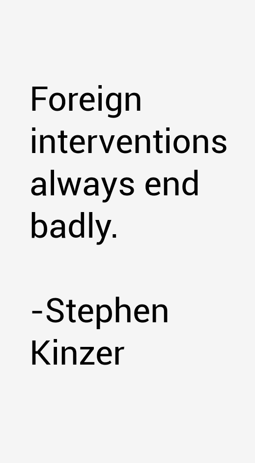 Stephen Kinzer Quotes