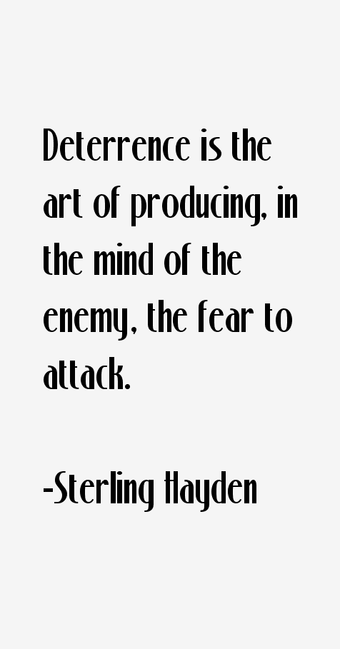 Sterling Hayden Quotes