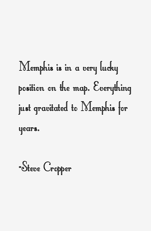 Steve Cropper Quotes
