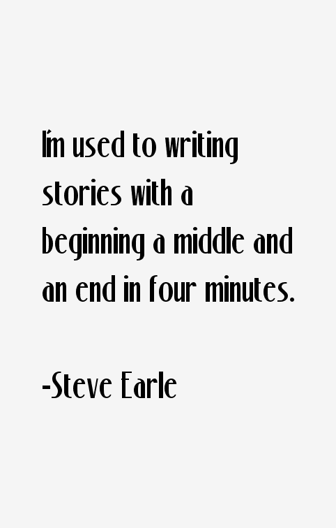 Steve Earle Quotes