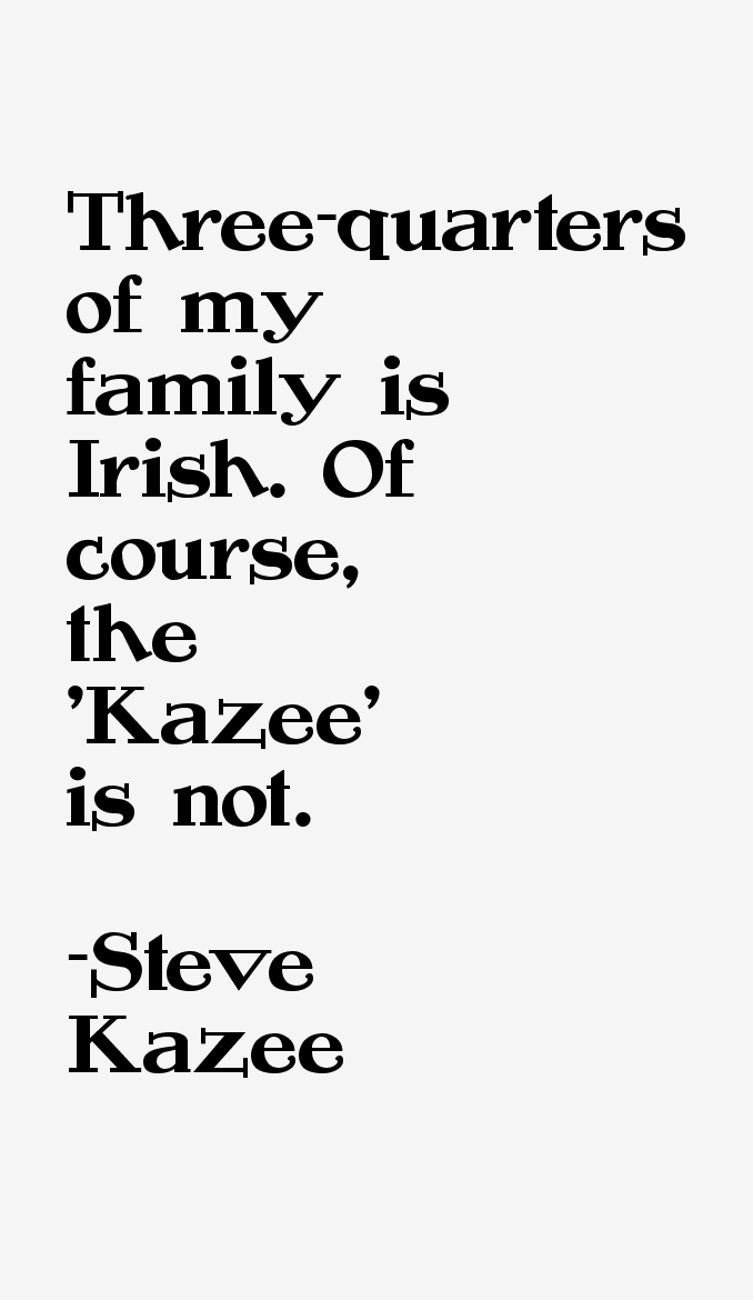 Steve Kazee Quotes
