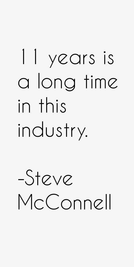 Steve McConnell Quotes