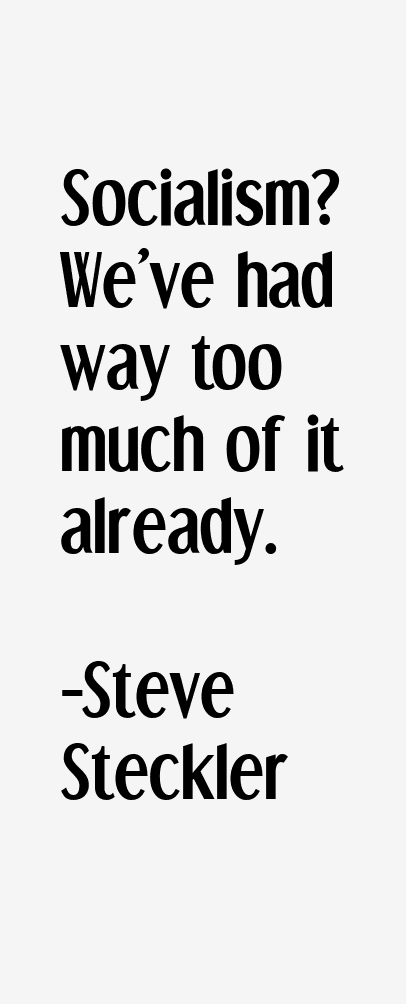 Steve Steckler Quotes