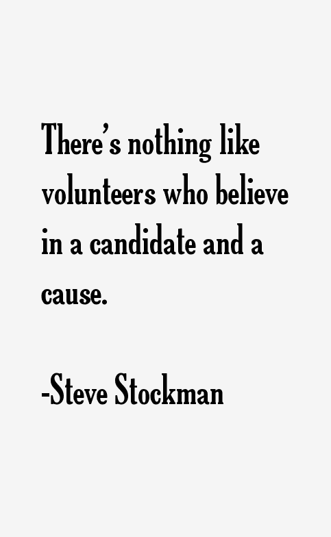 Steve Stockman Quotes