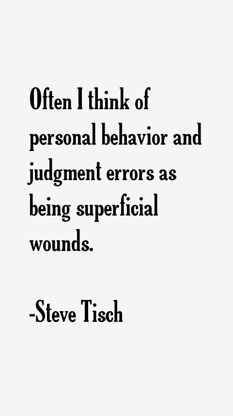 Steve Tisch Quotes