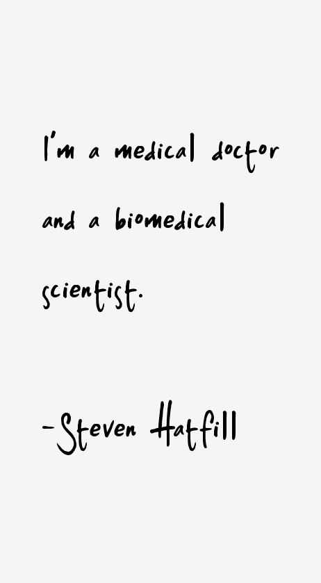 Steven Hatfill Quotes