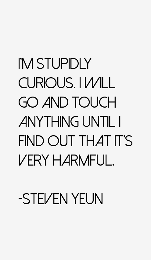 Steven Yeun Quotes
