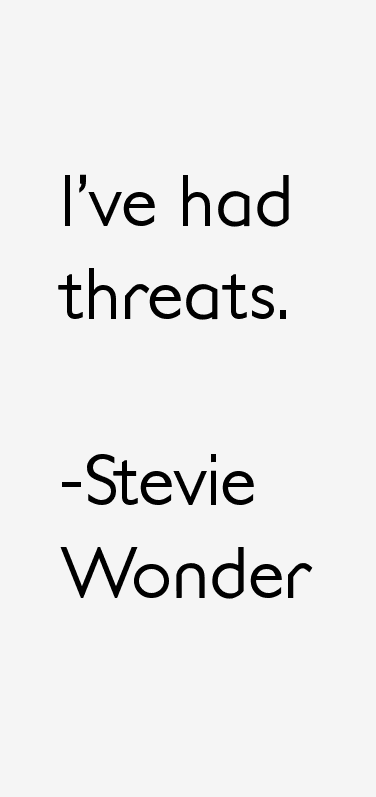 Stevie Wonder Quotes