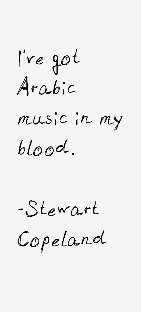 Stewart Copeland Quotes