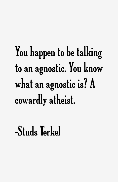 Studs Terkel Quotes