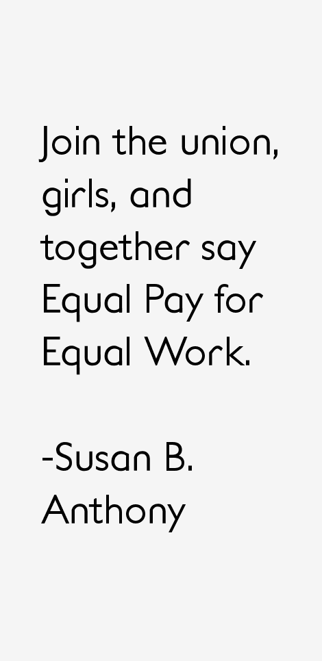 Susan B. Anthony Quotes