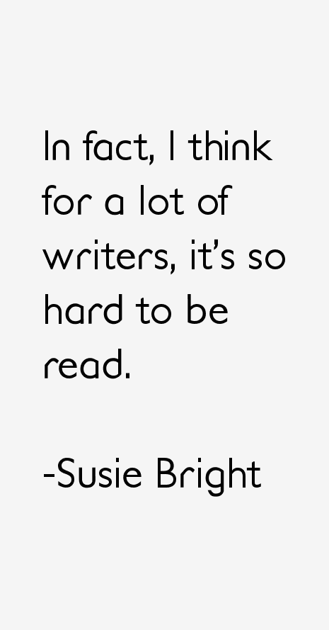 Susie Bright Quotes