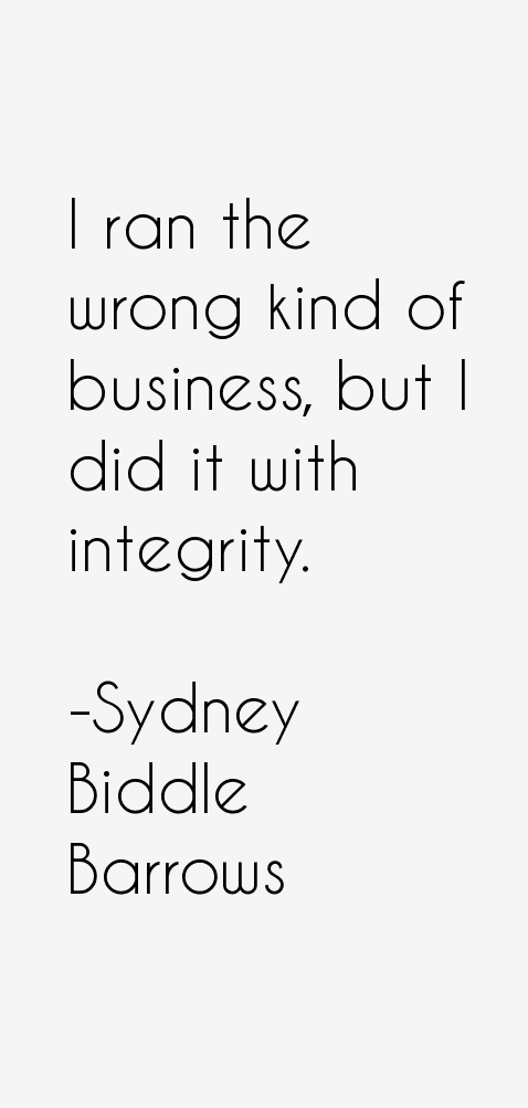Sydney Biddle Barrows Quotes