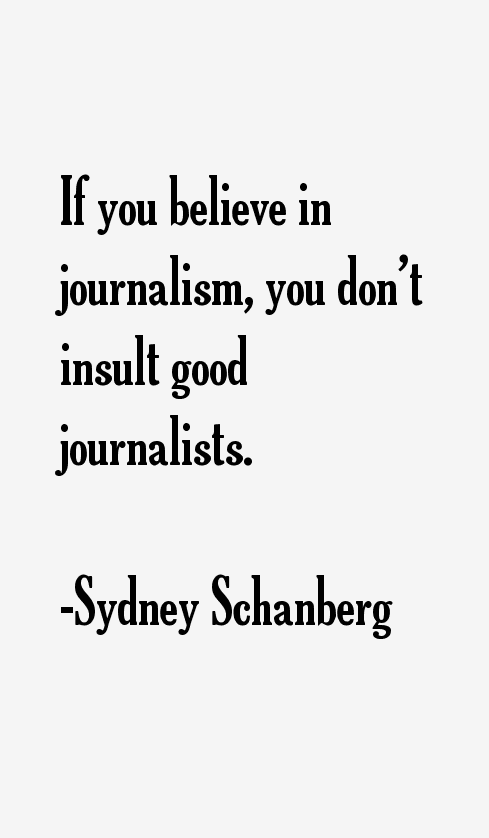 Sydney Schanberg Quotes