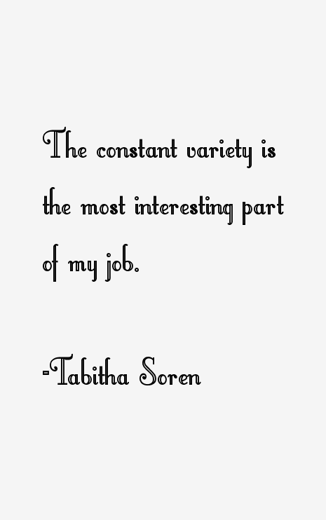 Tabitha Soren Quotes