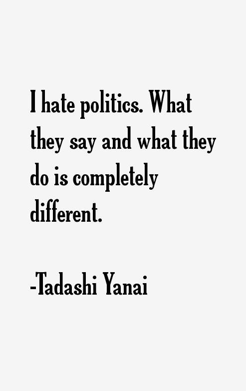 Tadashi Yanai Quotes