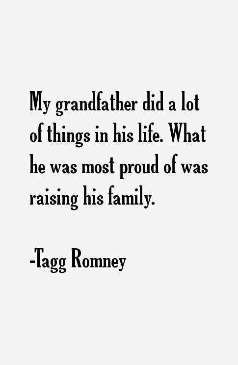 Tagg Romney Quotes