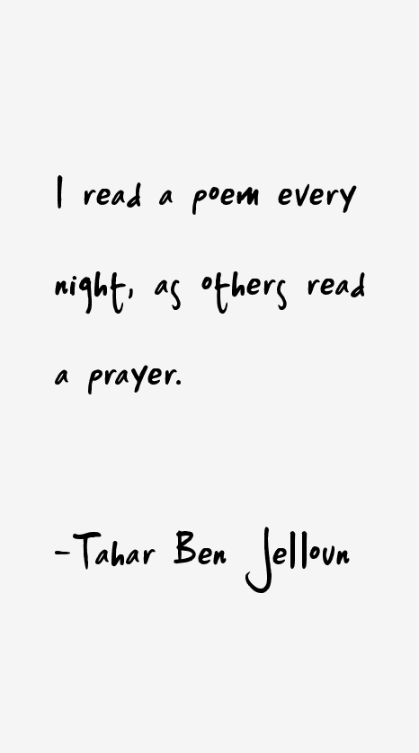 Tahar Ben Jelloun Quotes