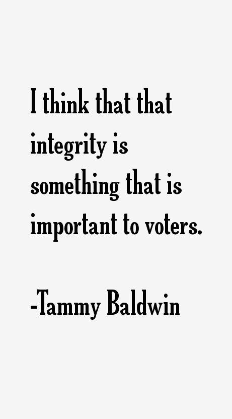 Tammy Baldwin Quotes