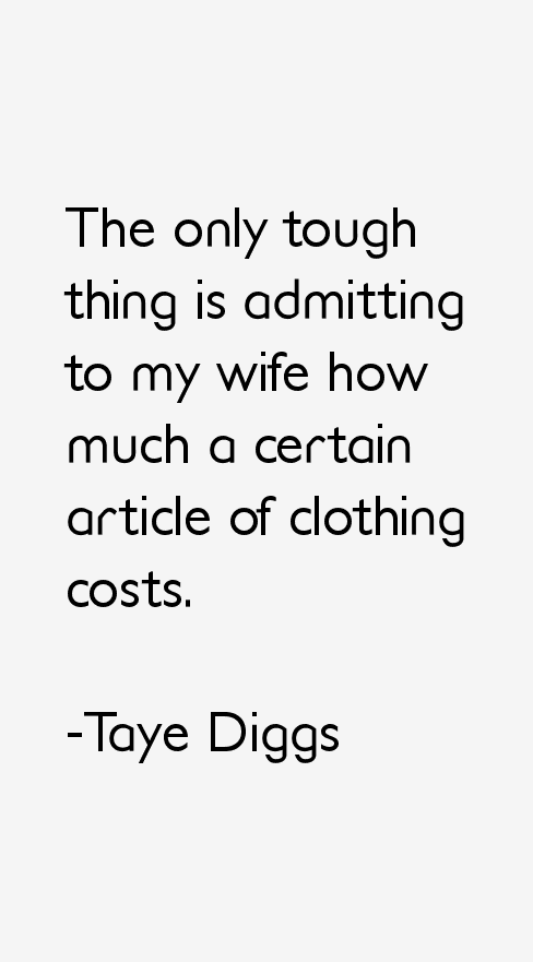 Taye Diggs Quotes