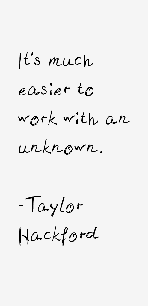 Taylor Hackford Quotes