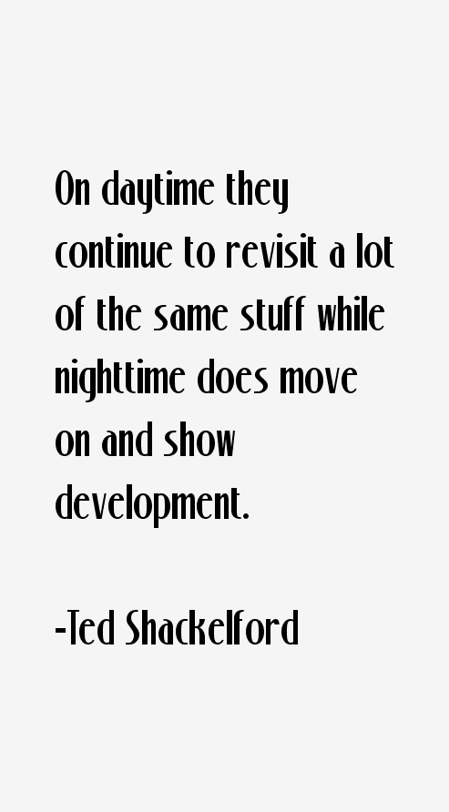 Ted Shackelford Quotes