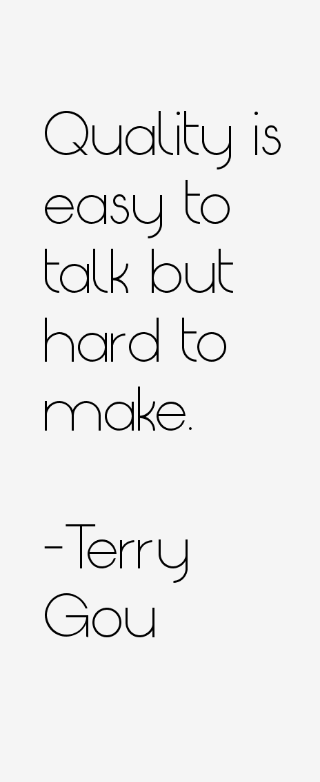 Terry Gou Quotes