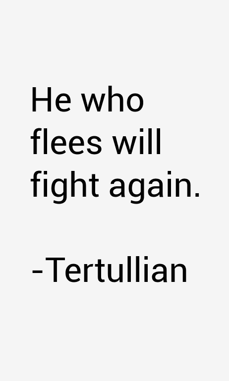 Tertullian Quotes