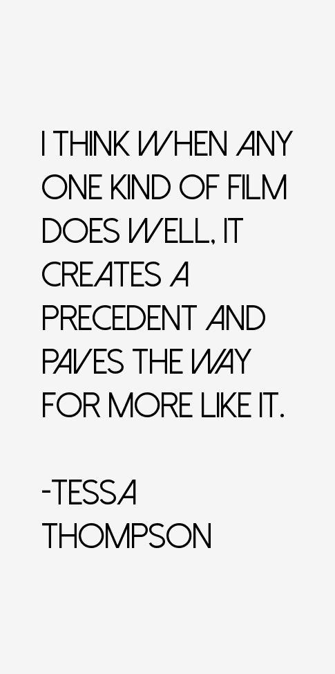 Tessa Thompson Quotes