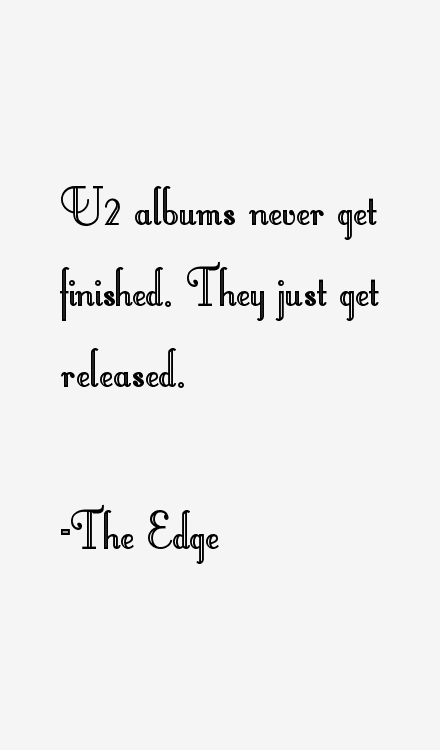 The Edge Quotes