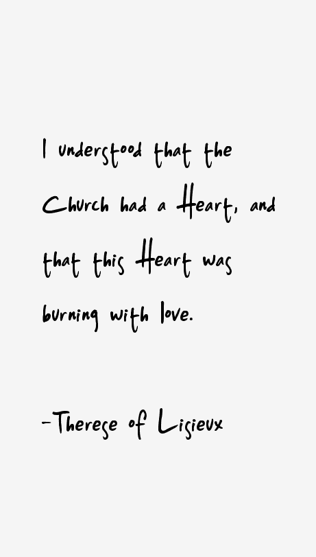Therese of Lisieux Quotes