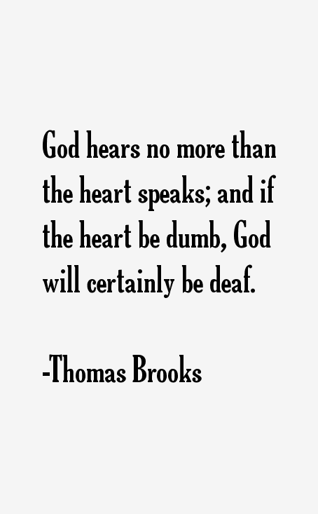 Thomas Brooks Quotes