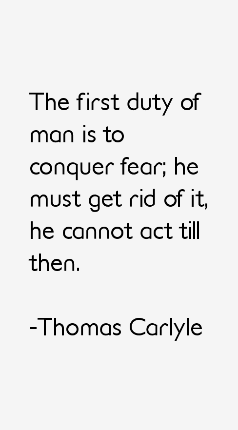 Thomas Carlyle Quotes