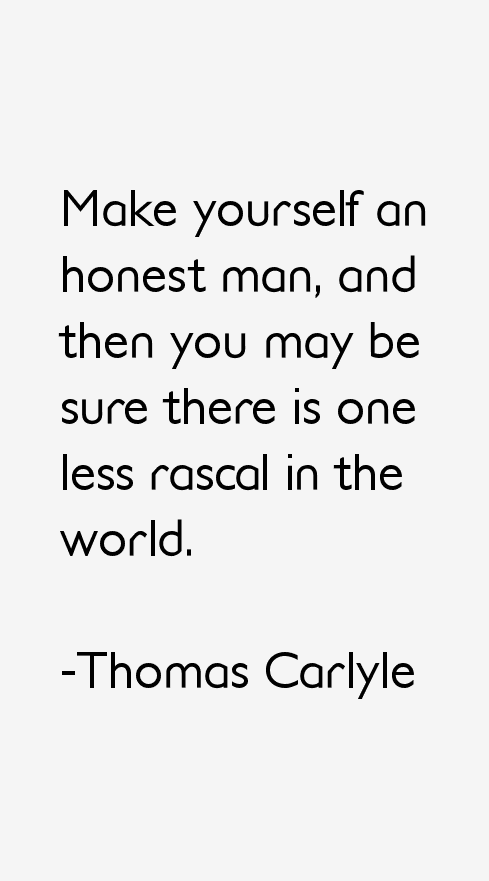 Thomas Carlyle Quotes