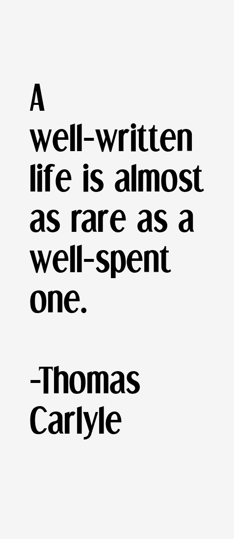 Thomas Carlyle Quotes