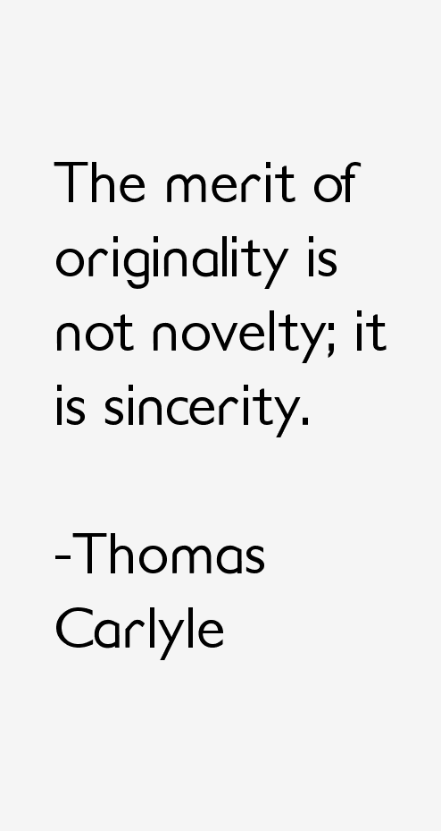 Thomas Carlyle Quotes