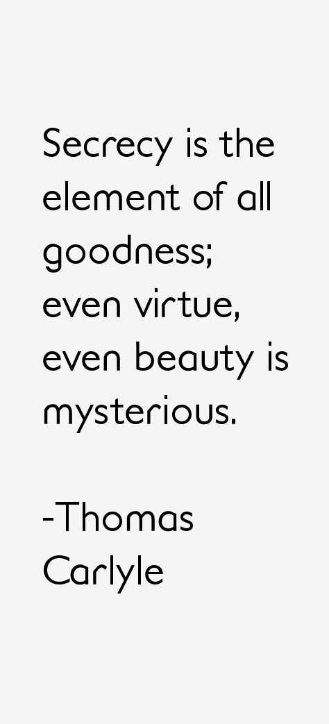 Thomas Carlyle Quotes