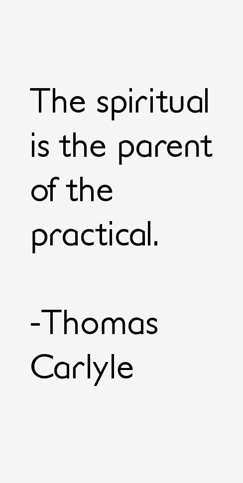 Thomas Carlyle Quotes