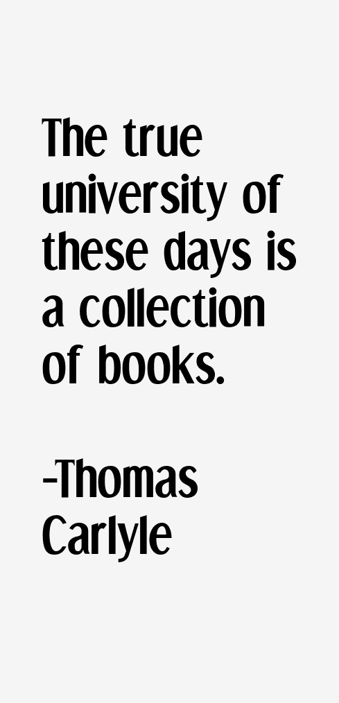 Thomas Carlyle Quotes