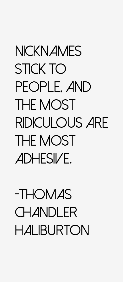Thomas Chandler Haliburton Quotes