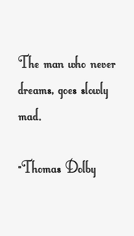 Thomas Dolby Quotes